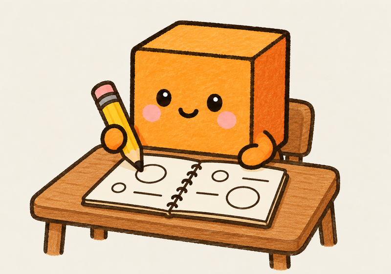 学習サポートのようす（イラスト）